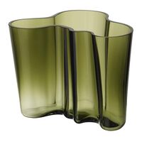 Alvar Aalto Vas 16 cm Mossgrön