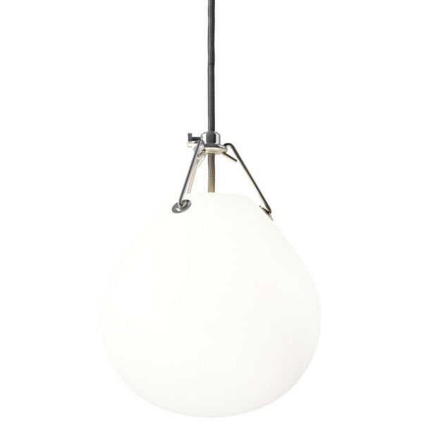 Moser Pendel Ø185 Matt hvitt opalt glass