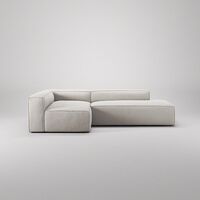 Grand Loungesofa 3-Pers åben ende Højre Moon White