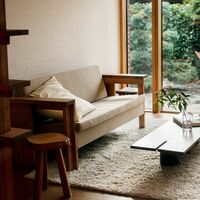 Symmetry 2-Seter Sofa Oat / Oljet Ask