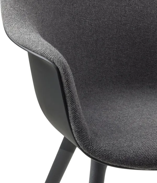 Bat Spisebordstol Polstret Front / Plastbase Hallingdal 65 173