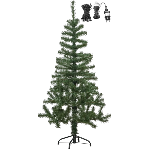 Alvik Juletræ med Led 210 cm