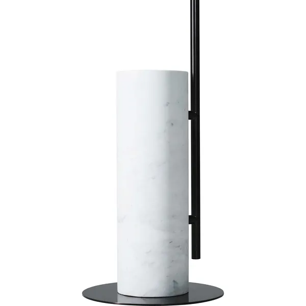 Iris Totem Golvlampa 60 cm Vit / Vit Marmor