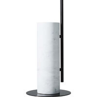 Iris Totem Golvlampa 60 cm Vit / Vit Marmor