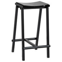 Taburete 8 Barstol 65 cm Sort