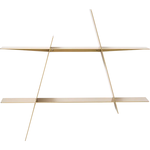 A-Shelf Vägghylla M Mässing