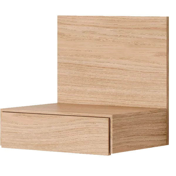 Tana Nattbord Veggmontert Eik