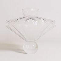 Ballerina Vase 30 cm Klar