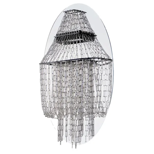 La Lampe C Vägglampa Rostfritt Stål