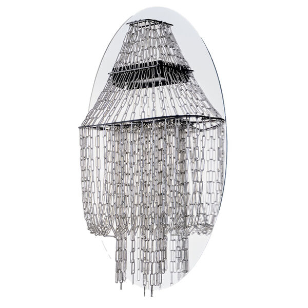 La Lampe C Vegglampe Rustfritt Stål