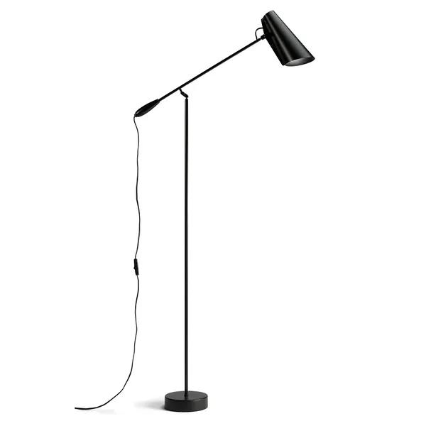 Birdy Gulvlampe Sort