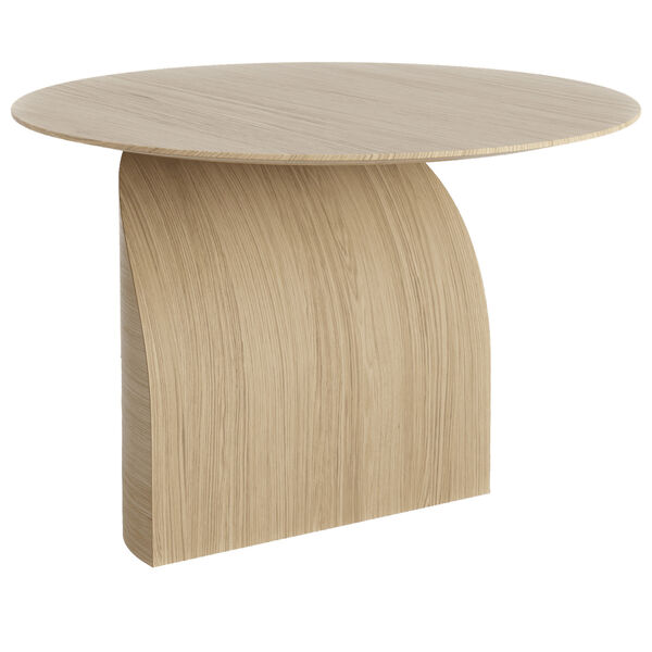 Savoa Salongbord Ø64 cm Natural Oak