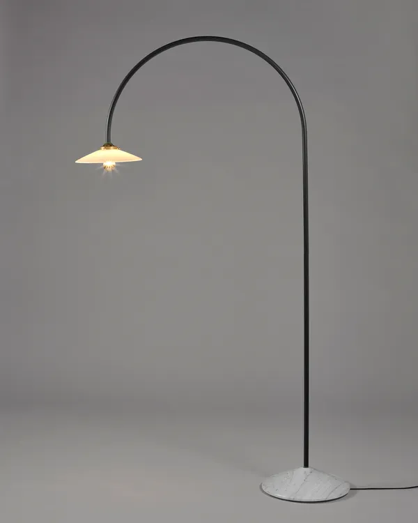 Valerie Object Standing Lamp N1 Gulvlampe Sort/Marmor