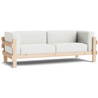 Kube 3-Sitssoffa Pine / Hallingdal 110