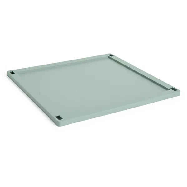 Colour Crate Plastic Large Square Lock Sage Green