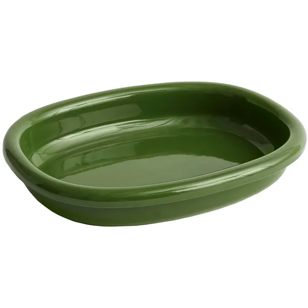 Barro Oval Dish Large Green