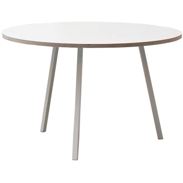 Loop Stand Round Table Ø120 Hvid