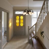 PH 1/1 Lysekrone Med 6 Armer Centenary Edition Aged Brass / Dusty Terracotta