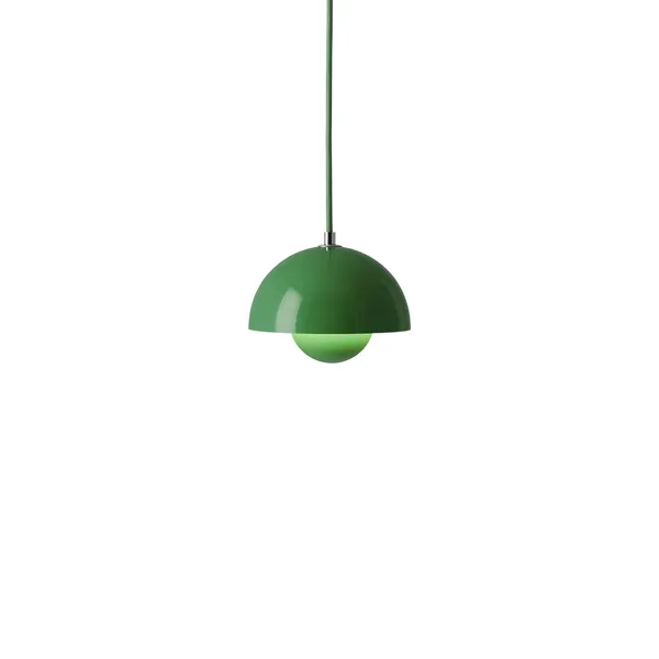 Flowerpot VP10 Riippuvalaisin Signal Green