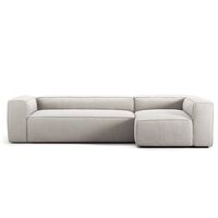 Grand 4-Seter Sofa Divan Høyre Moon White
