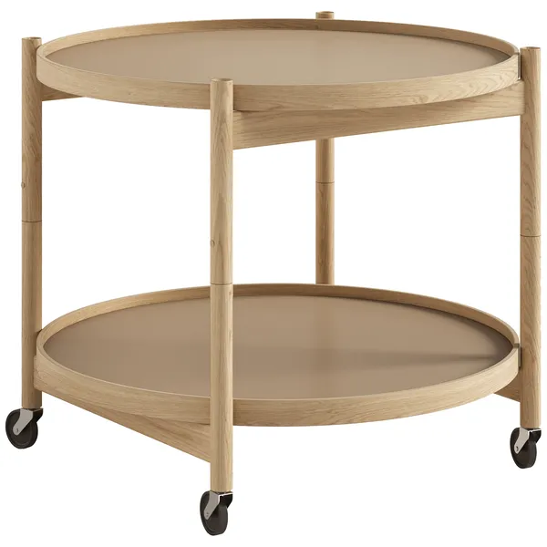Bølling Brettbord Ø60 cm Oljet Eik / Earth