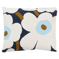 Unikko Pudebetræk 60x63 cm Blueberry / Offwhite