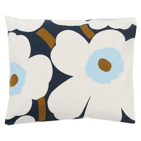 Unikko Örngott 60x63 cm Blueberry / Off-white