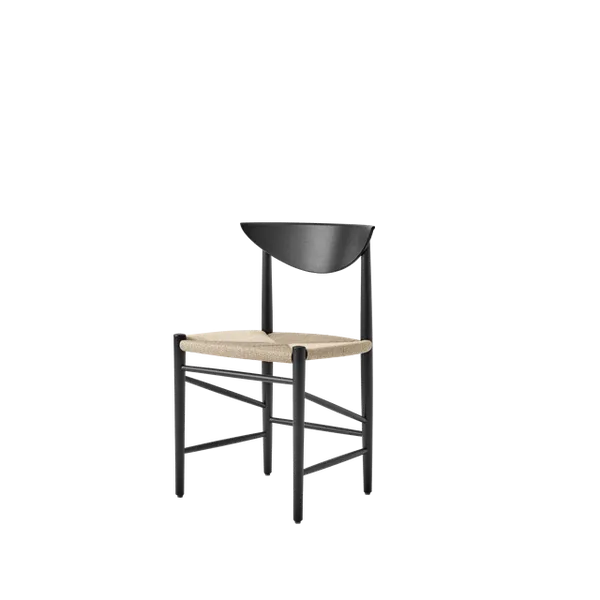 Drawn HM3 Spisebordsstol Sort Eg