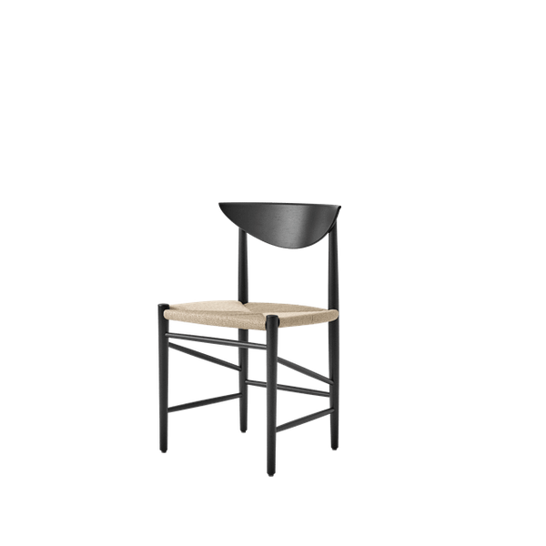 Drawn HM3 Spisestol Sort Eik