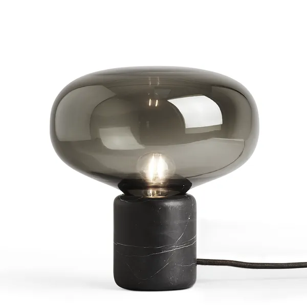 Karl-Johan Bordslampa Svart