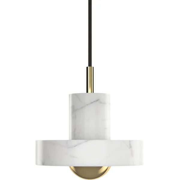 Stone Riippuvalaisin White Marble / Kulta