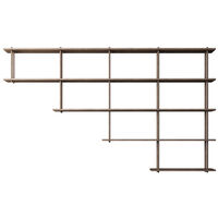 Bond Hylla Mattlackad Valnöt W405