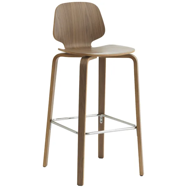 My Chair Barstol 75 cm Cognacfarvet / Sort Stål