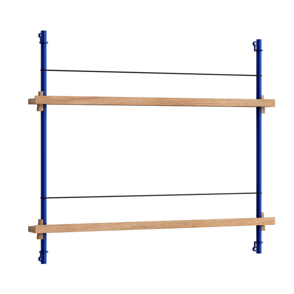 Magazine Hylle 73x85 cm Eik/Dypblå