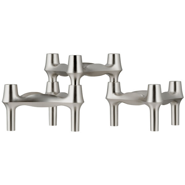 BMF Lysestage 3-pak Brushed Chrome