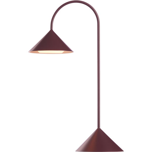 Grasp Pöytävalaisin Kannettava 47 cm Matt Beetroot