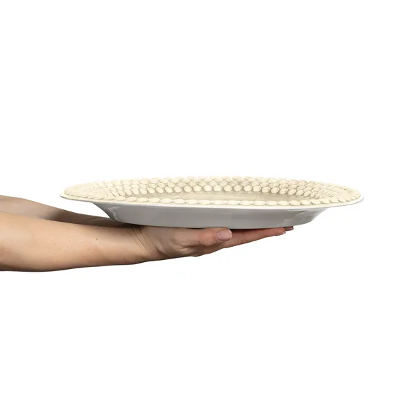 Bubbles Fad Ovalt 35cm Sand
