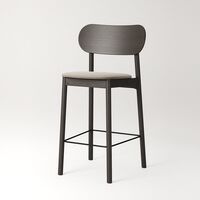 Elephant Baarituoli Tumma Tammi / Beige breeze