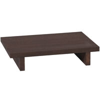Kona Low Sidebord 49 x 10 x 335 cm Dark Stained