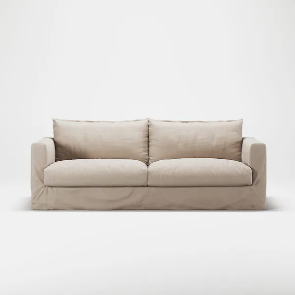 Le Grand Air Nou 3-Sitssoffa Bomull Beige