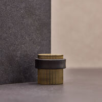 Helix Stripe Dørstopper Antique bronze