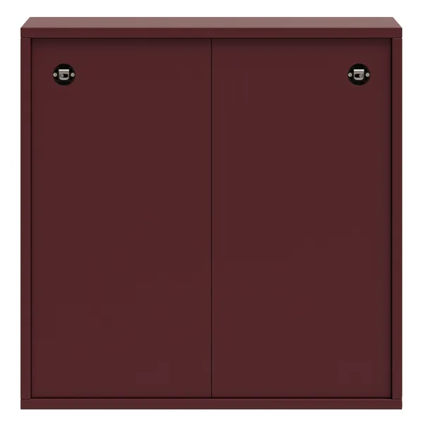 Bloc Väggskåp 62x62 cm Garnet Red