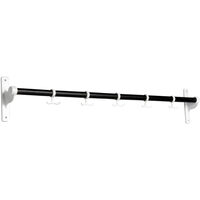 Nostalgi Knageliste 100 cm Hvid / Black Stained Oak