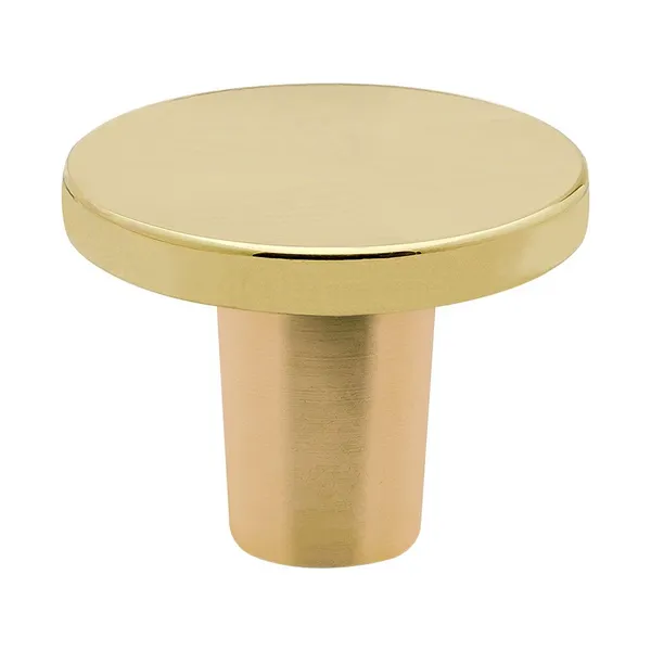 Dalby knop poleret messing