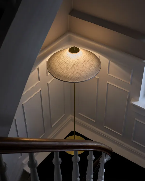 Tafta Golvlampa Ø52 cm Natur