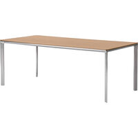 433 Ruokapöytä Keskikokoinen Light Oak
