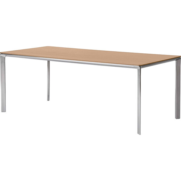 433 Ruokapöytä Keskikokoinen Light Oak