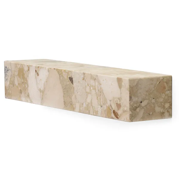 Plinth Hylde 60 cm Kunis Breccia Marmor