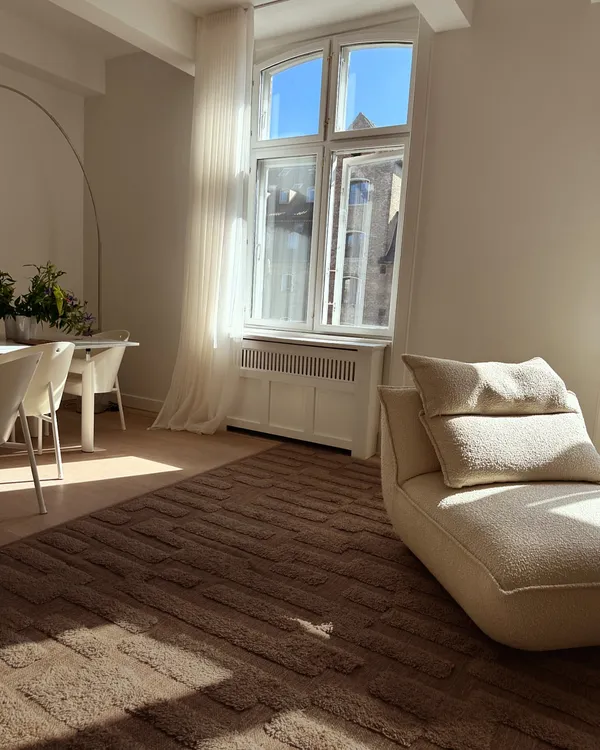 Bielke Villamatto 170x240 cm Tumma Beige