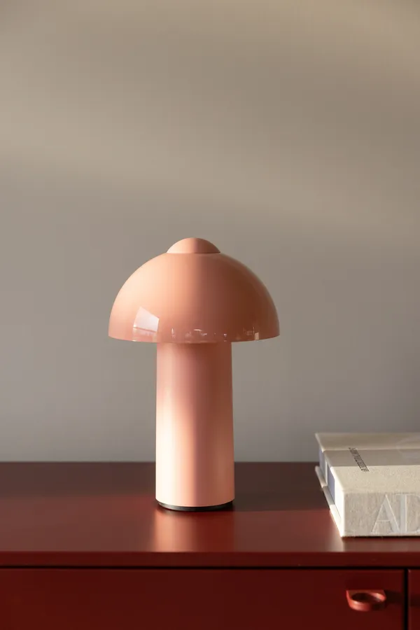 Buddy Bordlampe Bærbar Blush